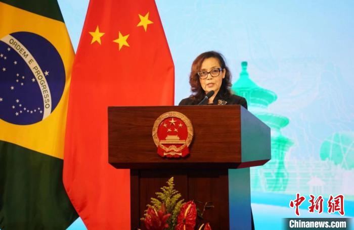 中国驻巴西使馆举行庆祝中巴建交50周年招待会 第4张 中国驻巴西使馆举行庆祝中巴建交50周年招待会 第4张