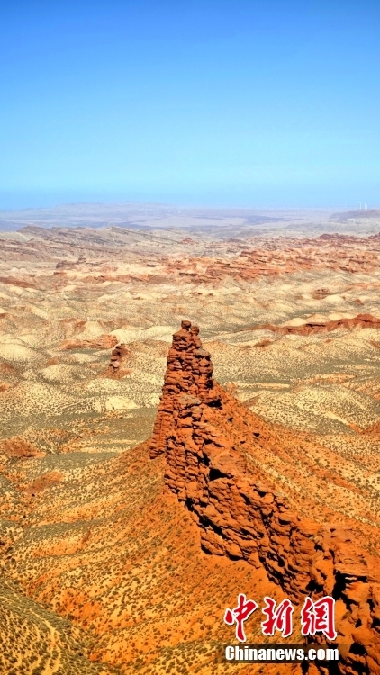甘肃张掖:平山湖大峡谷群峰耸立 红色砂砾岩层层次清晰  第7张 甘肃张掖:平山湖大峡谷群峰耸立 红色砂砾岩层层次清晰  第7张