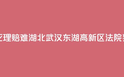 一男子网上投保后猝死理赔难 湖北武汉东湖高新区法院判决保险公司赔付30万元  第1张