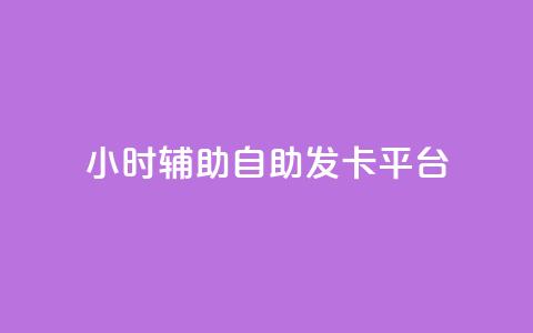 24小时辅助自助发卡平台 - 24小时快速自助发卡平台~  第1张 24小时辅助自助发卡平台 - 24小时快速自助发卡平台~  第1张