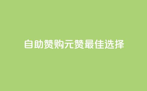 自助赞购:1元100赞最佳选择 第1张 自助赞购:1元100赞最佳选择 第1张