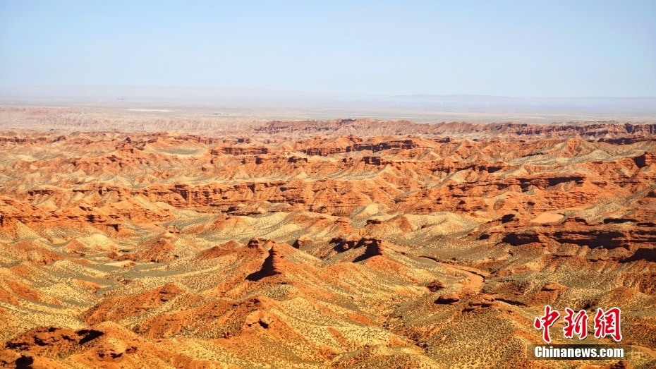 甘肃张掖:平山湖大峡谷群峰耸立 红色砂砾岩层层次清晰  第6张 甘肃张掖:平山湖大峡谷群峰耸立 红色砂砾岩层层次清晰  第6张