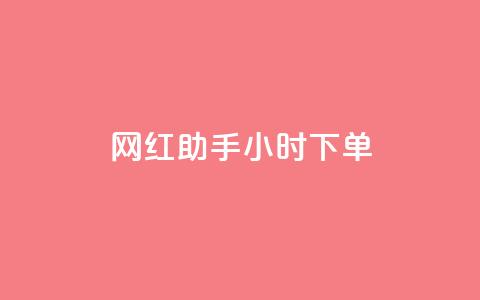 网红助手24小时下单,雷神24小时自动下单平台KS - 24小时秒单官网登录入口 qq超级会员低价网站  第1张