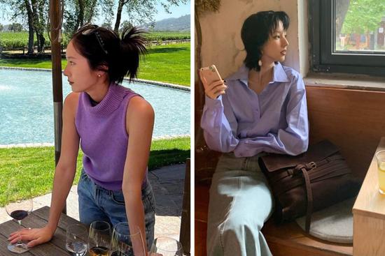 预备！穿上“巴黎紫”的人时髦度遥遥领先  第36张