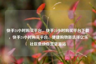 快手24小时购买平台,快手24小时购买平台下载,快手24小时购买平台,便捷购物新选择亿乐社区低价自营货源站
