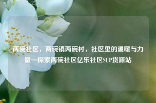 两碗社区,两碗镇两碗村,社区里的温暖与力量—探索两碗社区亿乐社区SUP货源站