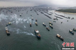 “中国南海渔都” 发布开渔令 千余艘渔船争“鲜”出海