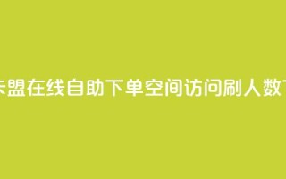 秒钻卡盟在线自助下单 - qq空间访问刷人数