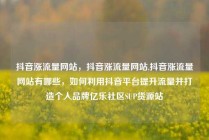 抖音涨流量网站,抖音涨流量网站,抖音涨流量网站有哪些,如何利用抖音平台提升流量并打造个人品牌亿乐社区SUP货源站