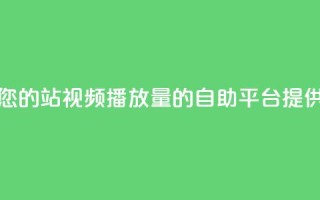 b站播放量自助平台 - 提升您的B站视频播放量的自助平台：提供高效方法和工具！~