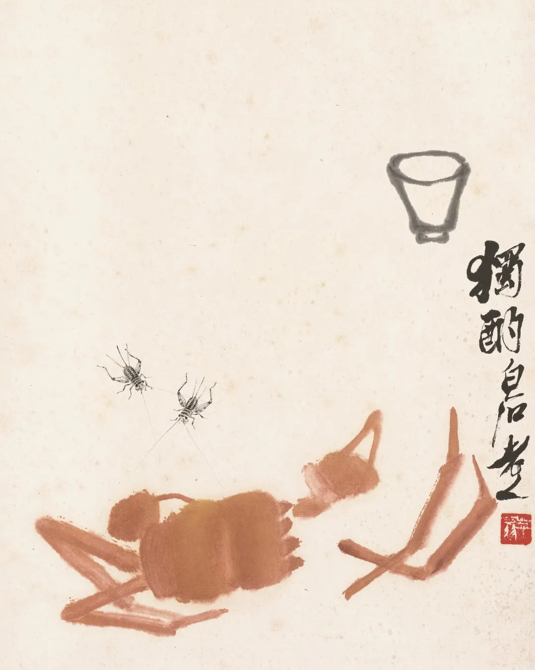 齐白石精品在波士顿展出	，“白石画屋	”呈现水墨挥洒  第20张