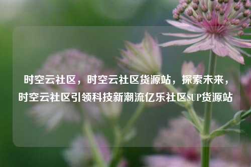 时空云社区，时空云社区货源站	，探索未来，时空云社区引领科技新潮流亿乐社区SUP货源站  第1张